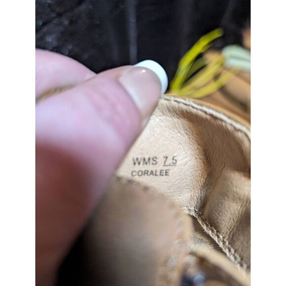 Report brown leather booties size 7.5* - Picture 4 of 6